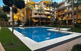 Ground Floor Punta Prima Apartment Looking At The Pool